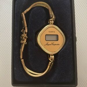 1980’s Jacques Carpentier Watch in Original Case new digital
